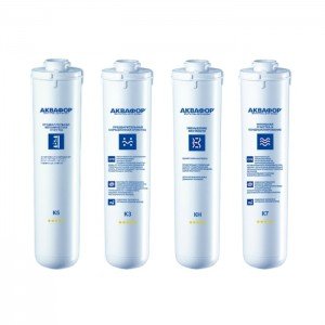 Комплект сменных модулей для Аквафор Кристалл Квадро H (исп.2) на год