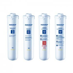 Комплект сменных модулей для Аквафор Кристалл Квадро НВ на год