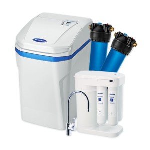 Умягчитель Аквафор Pro 180 + Гросс 2 шт. + Морион + Соль 2 мешка